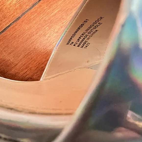 Steve Madden Iridescent Platform Heels - Picture 7 of 7